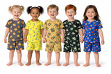 Printed Cotton Kids Matching Set (Combo 3)