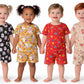 Printed Cotton Kids Matching Set (Combo 4)