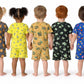 Printed Cotton Kids Matching Set (Combo 3)
